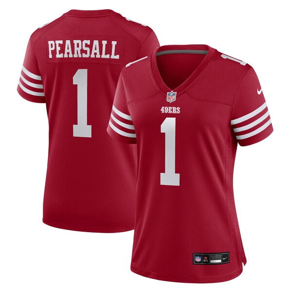 Ricky Pearsall San Francisco 49ers Nike Women's Team Game Jersey - Scarlet - Image 2