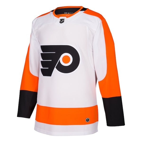 Philadelphia Flyers adidas Away Authentic Blank Jersey - White - Image 2