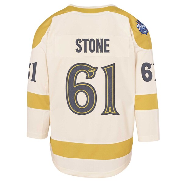 Mark Stone Vegas Golden Knights Youth 2024 NHL Winter Classic Premier Player Jersey - Cream - Image 3