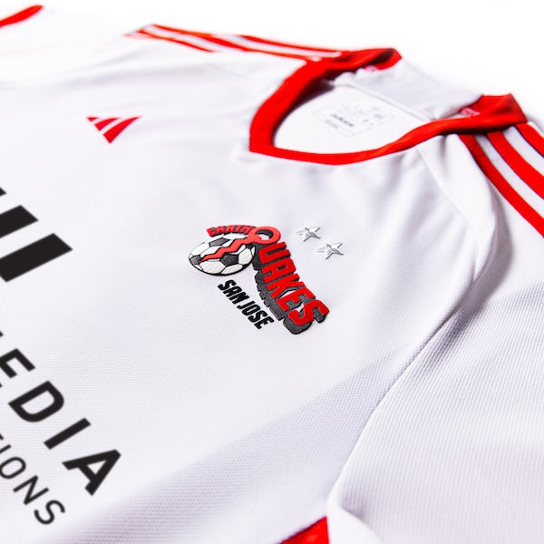 Jeremy Ebobisse San Jose Earthquakes adidas 2024 The 50 Kit Authentic Player Jersey - White - Image 4