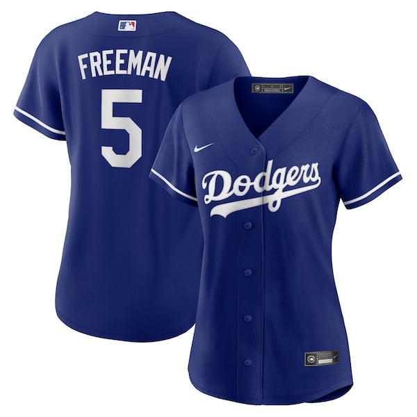 Freddie Freeman Los Angeles Dodgers Nike Women's Alternate Replica Player Jersey - Royal/White - Image 3