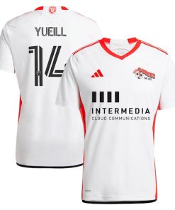 Jackson Yueill San Jose Earthquakes adidas 2024 The 50 Kit Replica Player Jersey - White