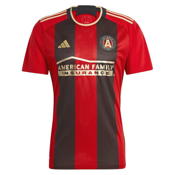 Atlanta United FC adidas 2024 The 17s' Kit Replica Custom Jersey - Black - Image 2