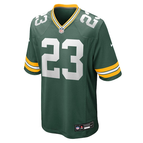 Emanuel Wilson Green Bay Packers Nike Team Game Jersey - Green - Image 2