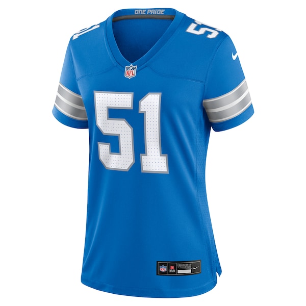 Ben Niemann Detroit Lions Nike Women's Team Game Jersey - Blue - Image 2