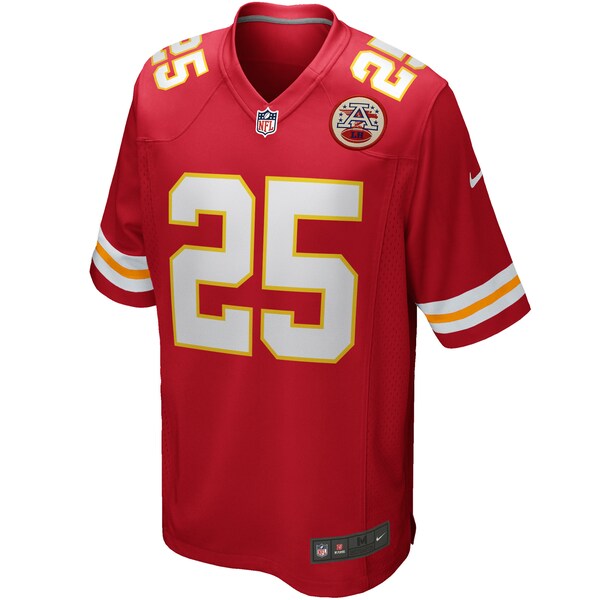 Clyde Edwards-Helaire Kansas City Chiefs Nike Player Game Jersey - Red - Image 2