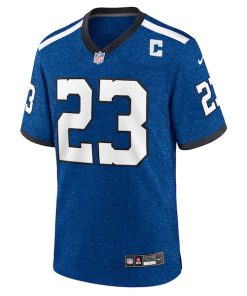 Alternative view of Kenny Moore II Indianapolis Colts Nike Indiana Nights Alternate Game Jersey - Royal