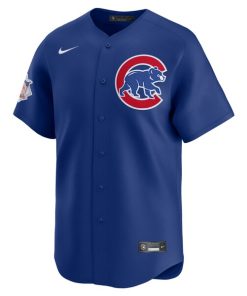 Alternative view of Chicago Cubs Nike  Alternate Limited Jersey?¨C Royal