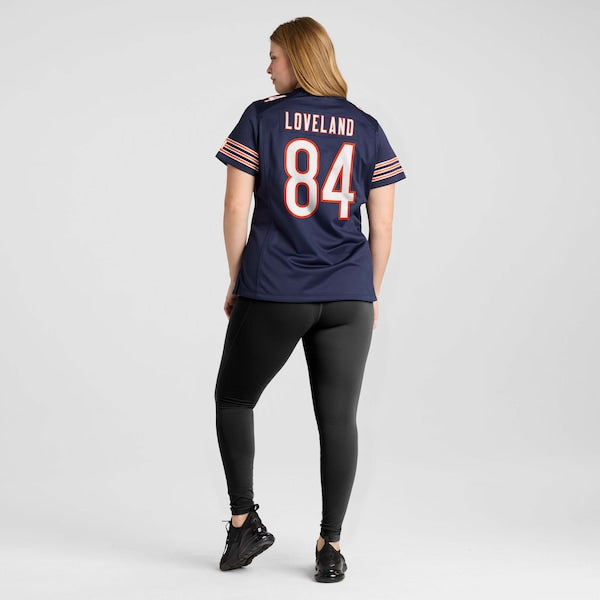 Colston Loveland Chicago Bears Nike Women's Team Game Jersey - Navy - Image 7