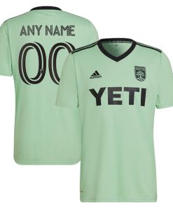 Austin FC adidas 2022 The Sentimiento Kit Replica Custom Jersey - Mint