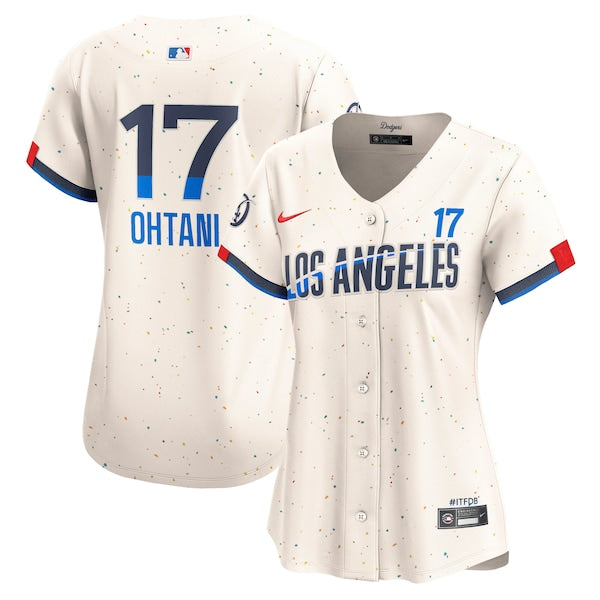 Shohei Ohtani Los Angeles Dodgers Nike Women's City Connect Limited Player Jersey?ยจC Cream