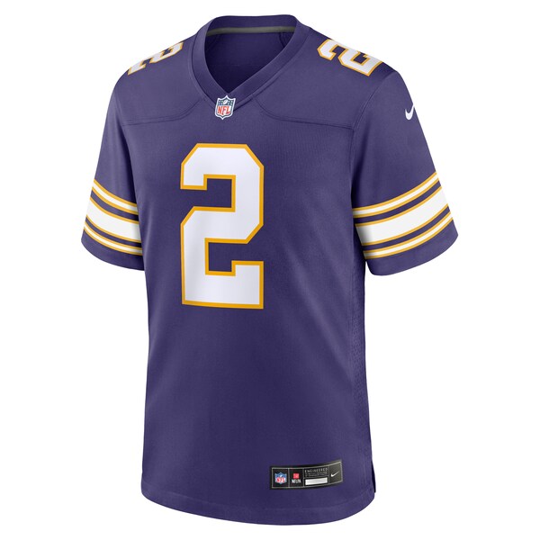 Alexander Mattison Minnesota Vikings Nike Classic Player Game Jersey - Purple - Image 2