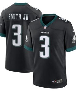 Alternative view of Nolan Smith Philadelphia Eagles Nike Alternate Game Jersey - Black
