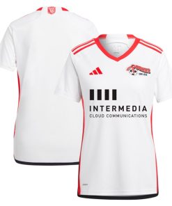 San Jose Earthquakes adidas Women's 2024 The 50 Kit Replica Jersey - White