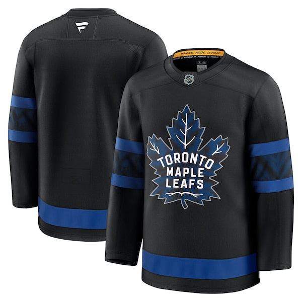 Toronto Maple Leafs Alternate Premium Jersey - Black/Blue/White