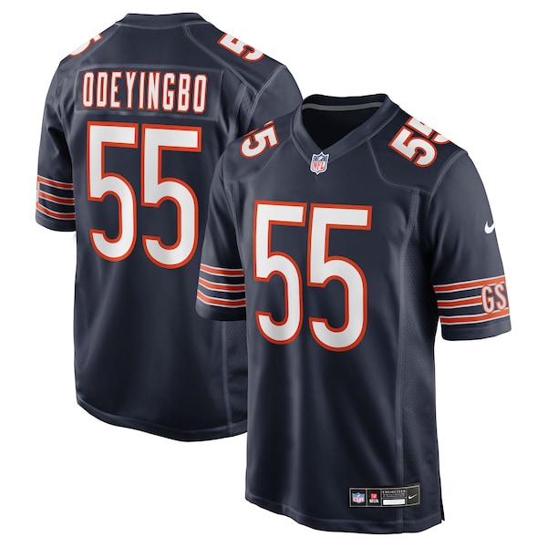 Dayo Odeyingbo Chicago Bears Nike Team Game Jersey - Navy