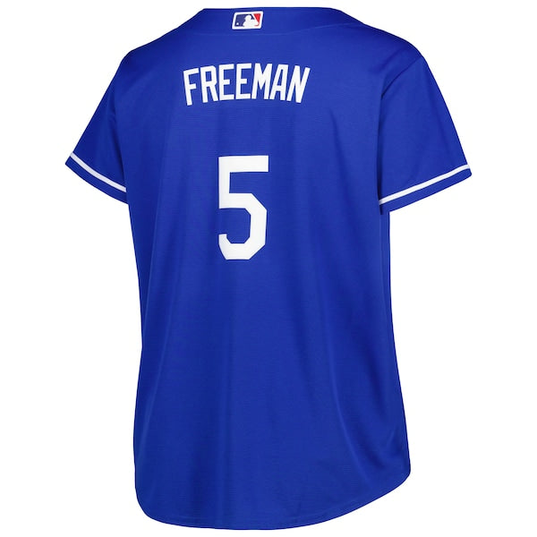 Freddie Freeman Los Angeles Dodgers Women's Plus Size Replica Player Jersey - Royal - Image 3