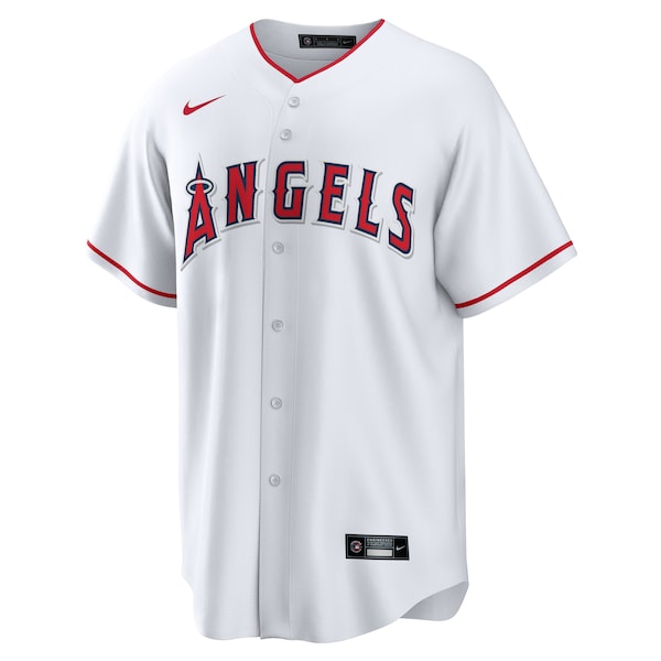 Carlos Est¨¦vez Los Angeles Angels Nike Home Replica Player Jersey - White - Image 2