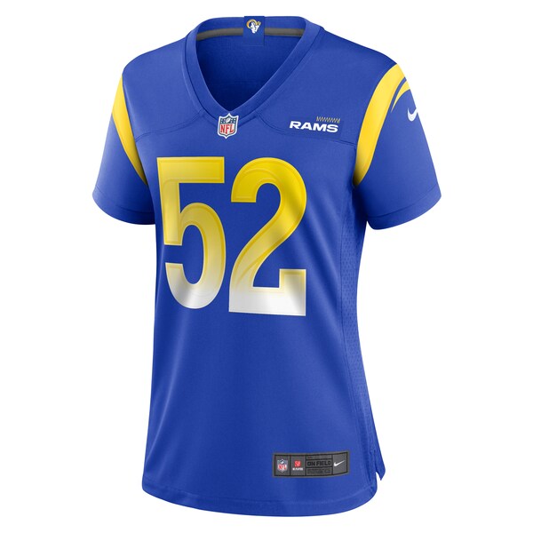 Larrell Murchison Los Angeles Rams Nike Women's Team Game Jersey - Royal - Image 2