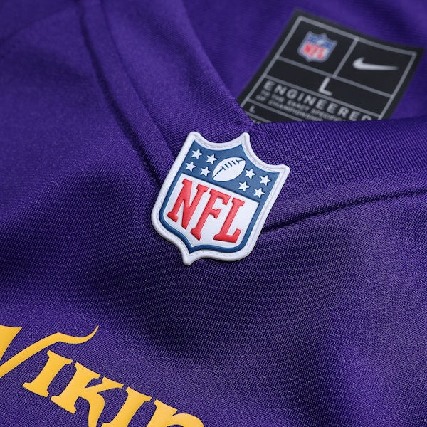 Stephon Gilmore Minnesota Vikings Nike Game Jersey - Purple - Image 5