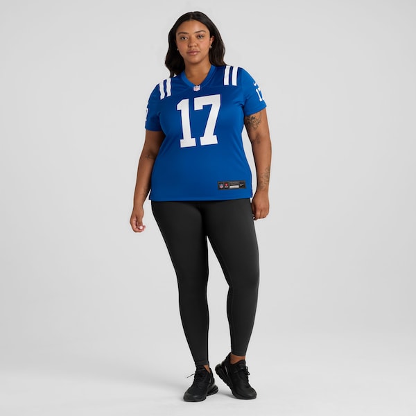 Daniel Jones Indianapolis Colts Nike Women's Team Game Jersey - Royal - Image 7