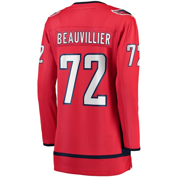 Anthony Beauvillier Washington Capitals Women's Home Breakaway Player Jersey - Red - Image 3