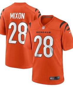 Joe Mixon Cincinnati Bengals Nike Game Jersey - Orange/White