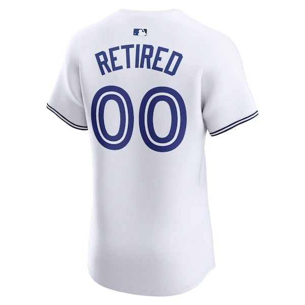Toronto Blue Jays Nike Home Elite Pick-A-Player Retired Roster Jersey - White - Image 3