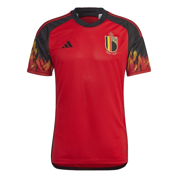 Belgium National Team adidas 2022/23 Home Replica Jersey - Red - Image 2