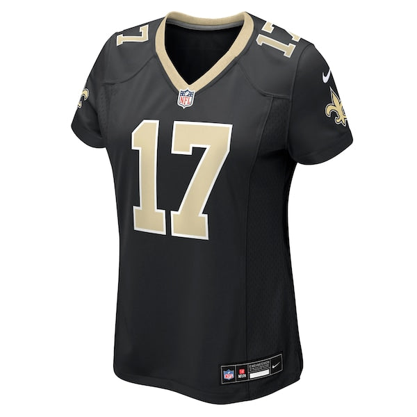 Trey Palmer New Orleans Saints Nike Women's Team Game Jersey - Black - Image 2