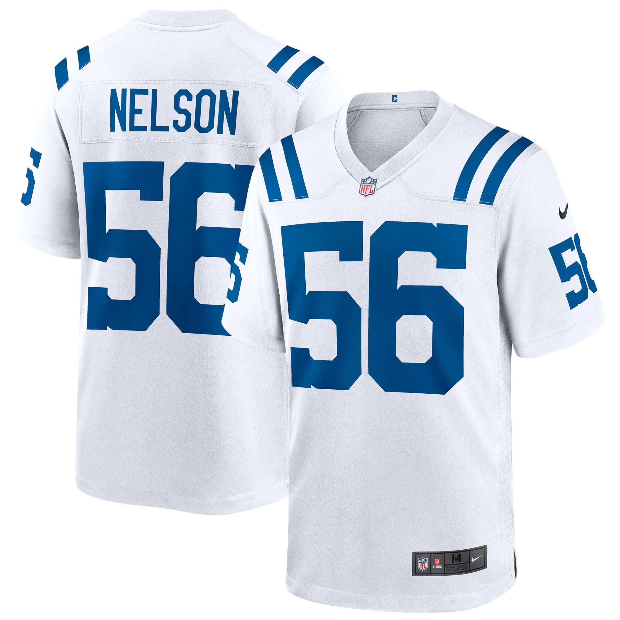 Quenton Nelson Indianapolis Colts Nike Player Game Jersey - Royal/White - Image 5