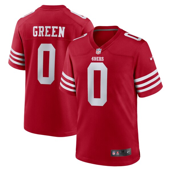 Renardo Green San Francisco 49ers Nike Game Jersey - Scarlet - Image 2
