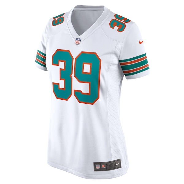 Larry Csonka Miami Dolphins Nike Retired Player Jersey - White/Aqua - Image 3
