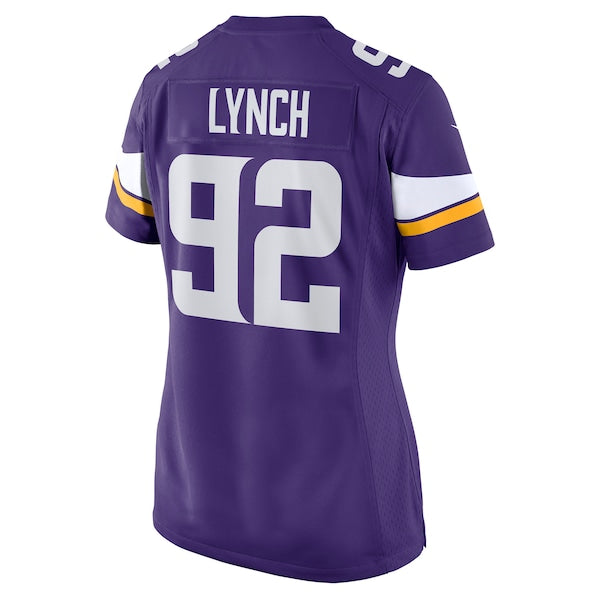 James Lynch Minnesota Vikings Nike Women's Game Player Jersey - Purple - Image 4