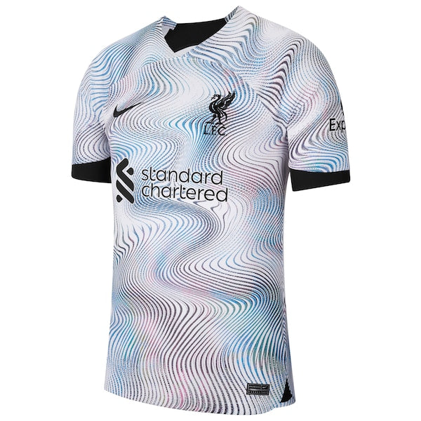 Liverpool Nike 2022/23 Away Breathe Stadium Replica Jersey - White - Image 2
