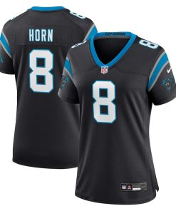 Jaycee Horn Carolina Panthers Nike Women's Player Jersey - Black