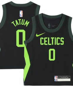 Jayson Tatum Boston Celtics Nike Preschool 2024/25 Swingman Player Jersey -  City Edition - Black
