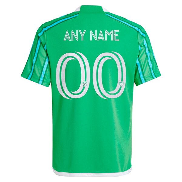 Seattle Sounders FC adidas Youth 2024 The Anniversary Kit Replica Custom Jersey?ยจC Green - Image 3