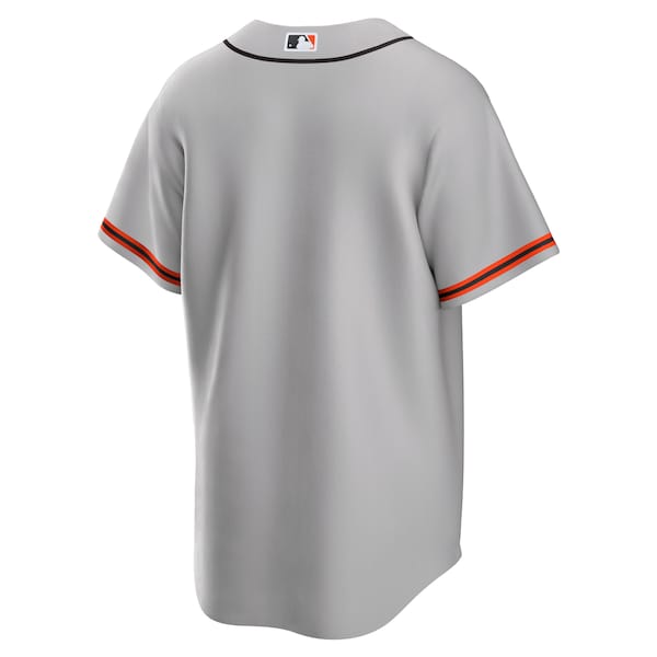 San Francisco Giants Nike Road Replica Team Jersey - Gray - Image 3