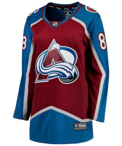 Alternative view of Martin Necas Colorado Avalanche  Women's  Breakaway Player Jersey - Burgundy