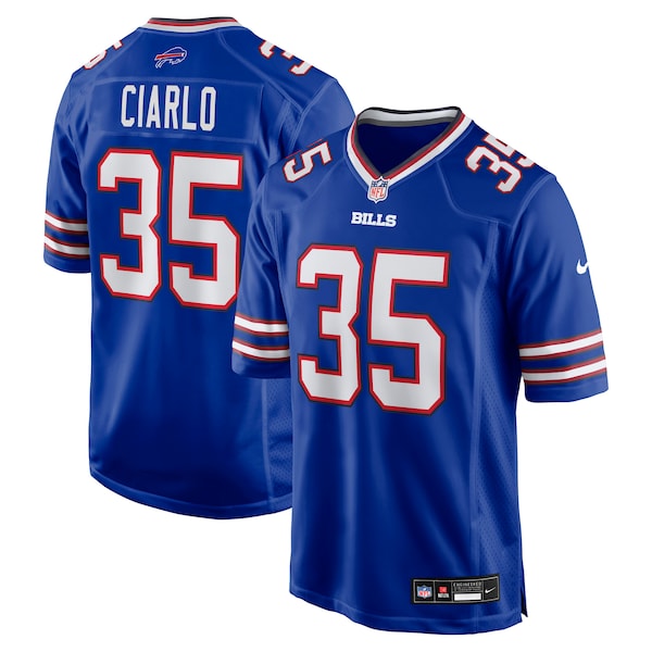 Jimmy Ciarlo Buffalo Bills Nike Team Game Jersey - Royal