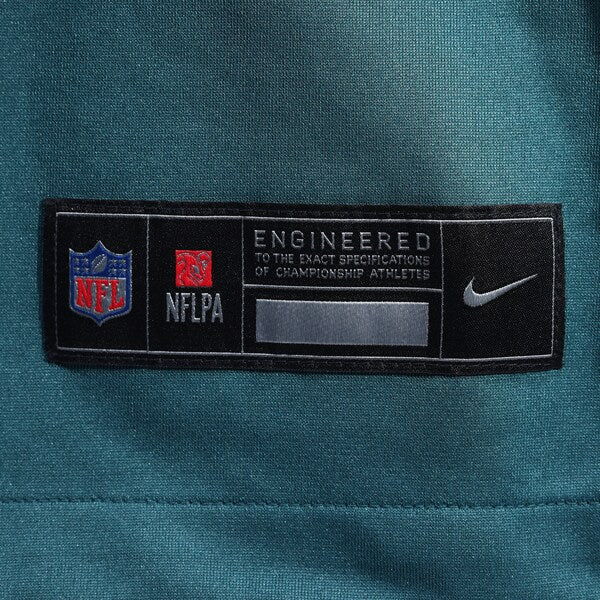 Quinyon Mitchell Philadelphia Eagles Nike Team Game Jersey - Midnight Green - Image 6