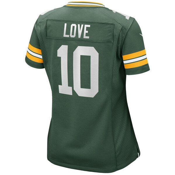 Jordan Love Green Bay Packers Nike Women's Game Jersey - Green - Image 3