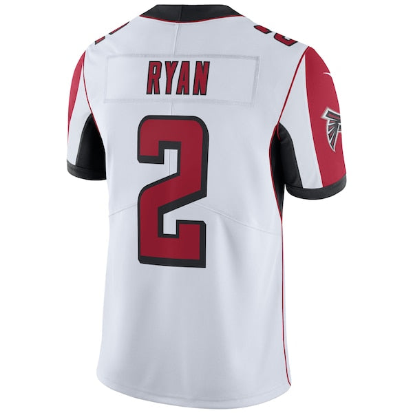 Men's Atlanta Falcons Matt Ryan Nike White Vapor Untouchable Limited Player Jersey - Image 3