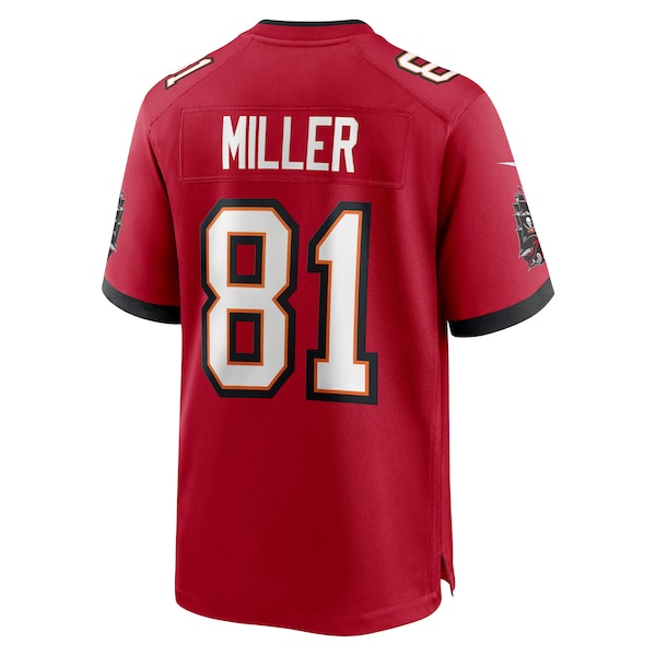 Ryan Miller Tampa Bay Buccaneers Nike Team Game Jersey - Red - Image 3