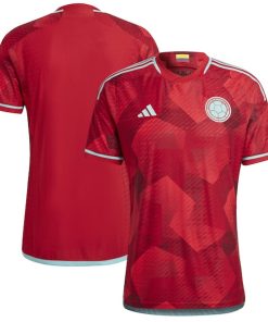 Colombia National Team adidas 2022/23 Away Authentic Jersey - Red
