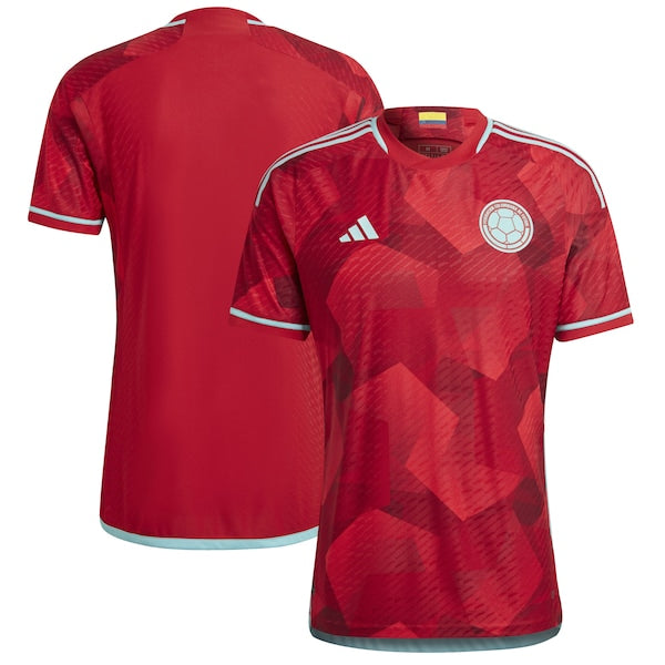 Colombia National Team adidas 2022/23 Away Authentic Jersey - Red