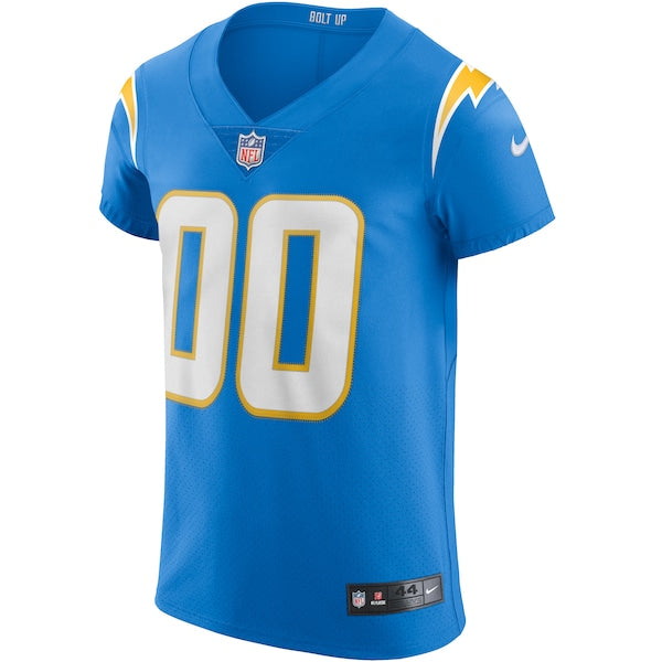 Los Angeles Chargers Nike Vapor Elite Custom Jersey - Powder Blue - Image 2