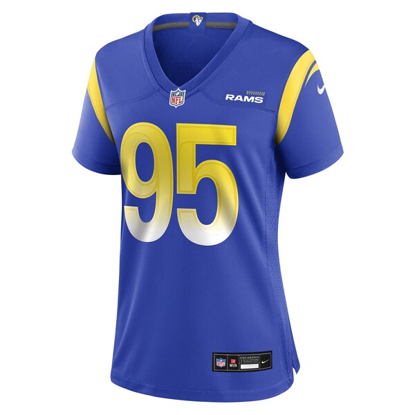 Poona Ford Los Angeles Rams Nike Women's Team Game Jersey - Royal - Image 3