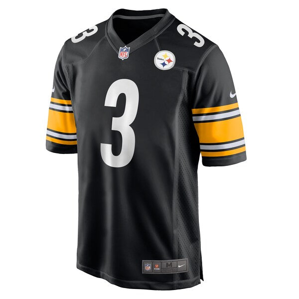Russell Wilson Pittsburgh Steelers Nike Game Jersey - Black - Image 2
